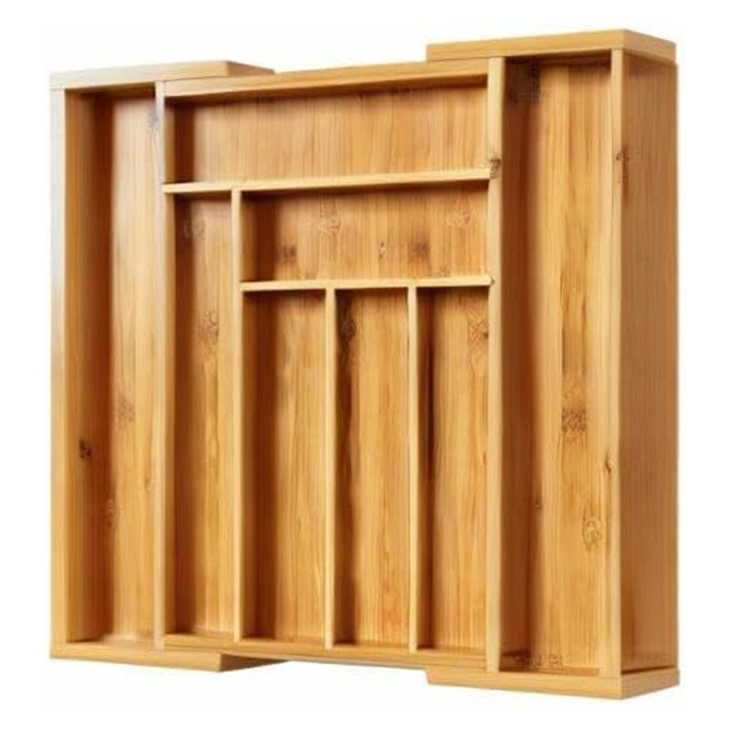 Organisateur de cuisine en bambou