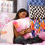 Coussin décoratif Urban Lifestyle Tie Dye Moonlight-115071003