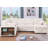 Sleeper Sectional Sofa with Pull-Out Bed, Storage Armrest, Right-Facing Storage Chaise-883911925