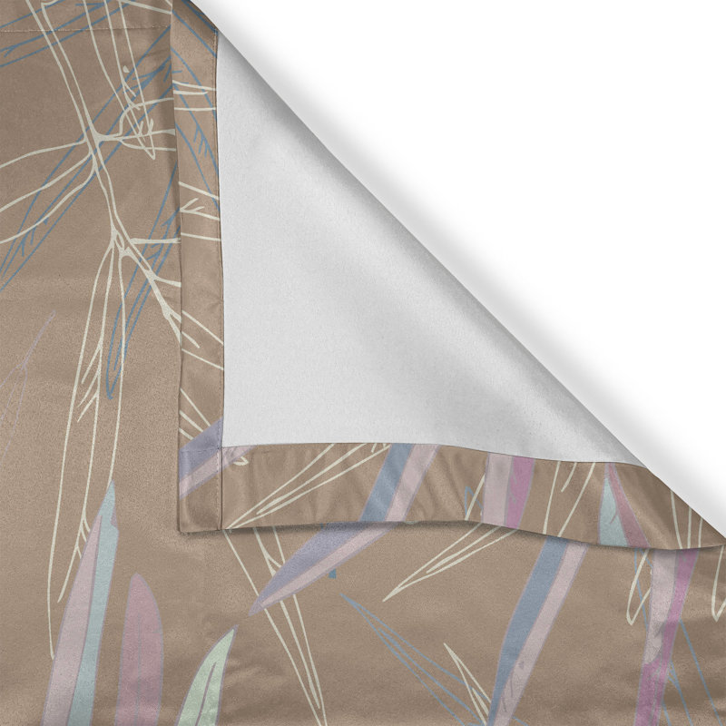 Semi Sheer Curtain Pair