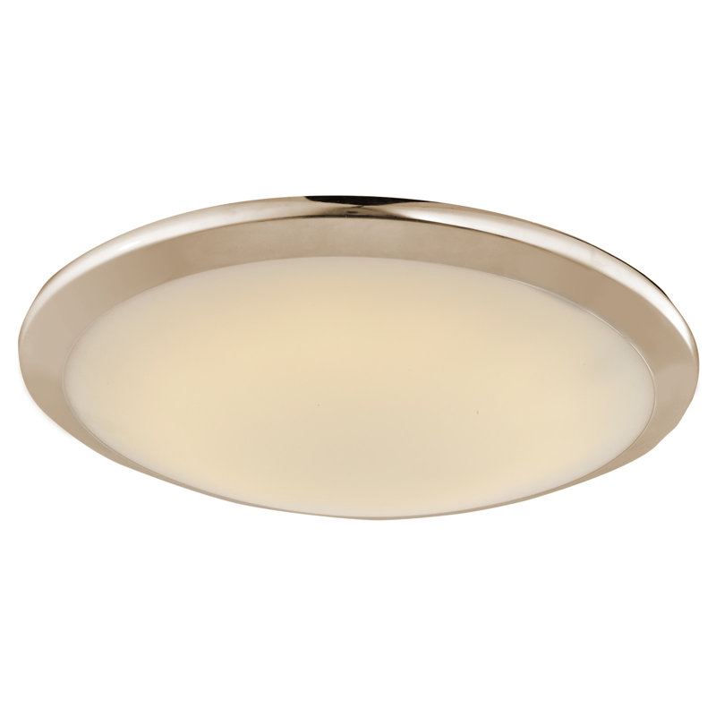 Johnston LED Flush Mount, Brushed Nickel