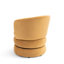 Upholstered Swivel Barrel Chair-1123105295