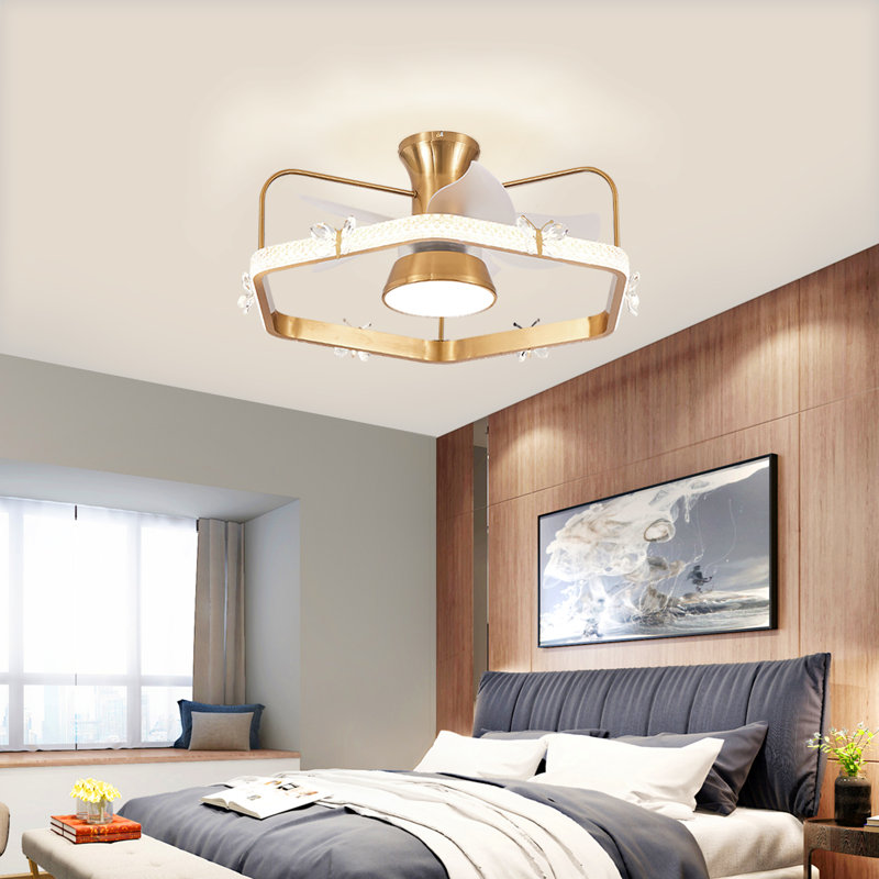 Glenalee 27.5'' Ceiling Fan with LED Lights