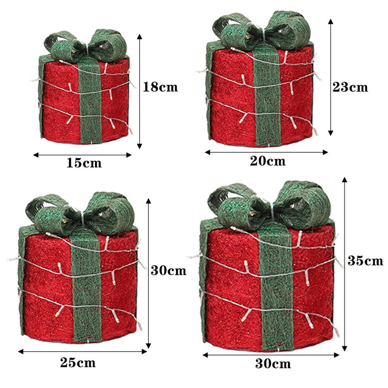 Christmas Decorative Accent, Green/Red