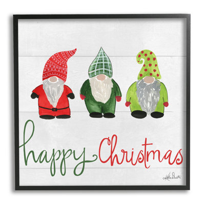 Happy Christmas Jolly Holiday Gnomes