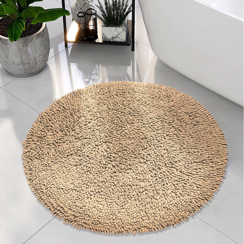 Tapis pour salle de bain Virginio, Beige