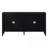 Wood Sideboard With 4 Doors And Sturdy Legs-2027557709
