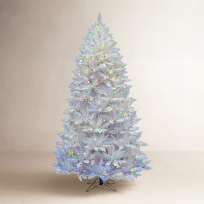 Sparkle White Spruce Pre-Lit Christmas Tree