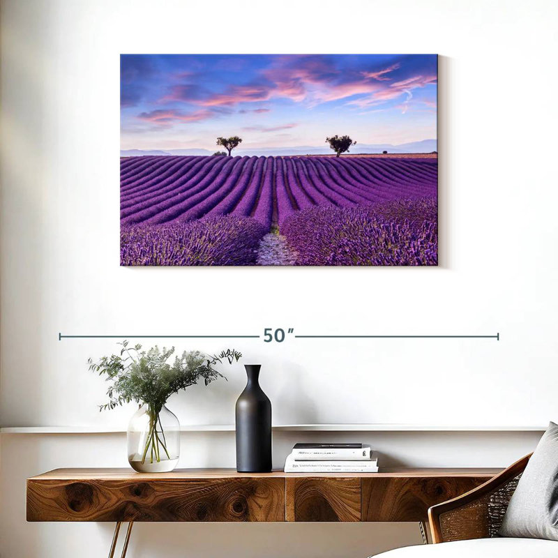 Alvord Valensole Lavender Fields, 24" H x 36" W