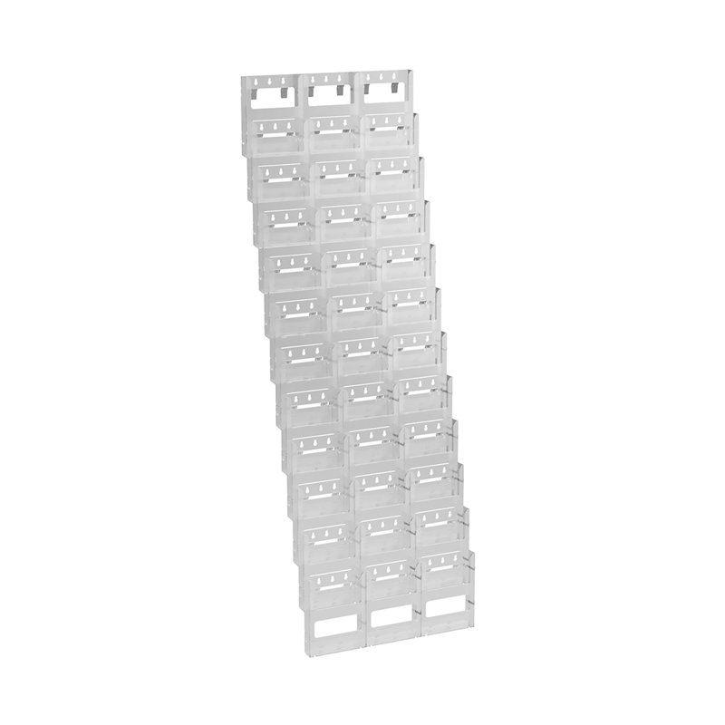 Support mural pliable 36 poches