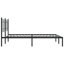 Metal Bed Frame Without Mattress With Headboard Black-1998919191