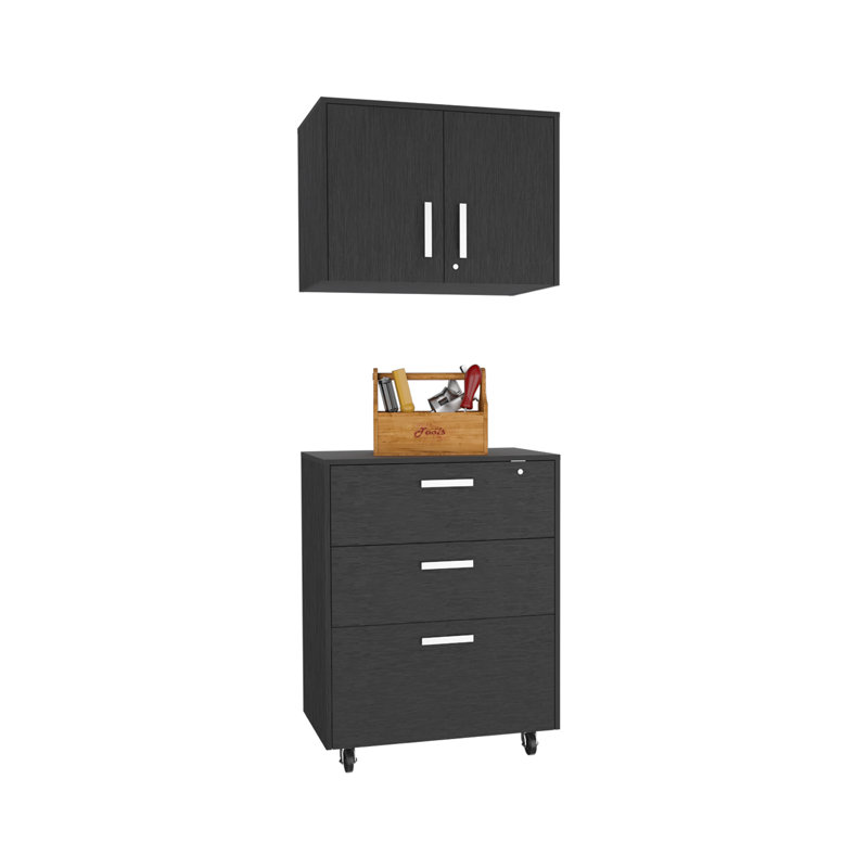 Georgia 2-Piece Basic Garage Storage Cabinet System