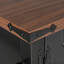 Chariot de rangement pour îlot de cuisine 54 "avec rallonge, prise de courant Farmhouse-244680259