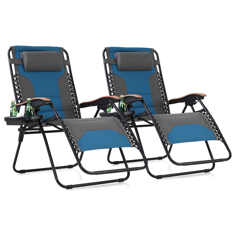 Syril Folding Zero Gravity Chair with Cushions