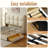 Upholstered Wingback Platform Bed with 2 Under-Bed Storage Drawers, High Grid-Tufted Headboard, No Box Spring Required, Easy Assembly, Modern Bedroom Furniture-1518961498-1518961503