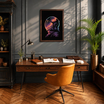Cosmic Visor Modern - Framed Print
