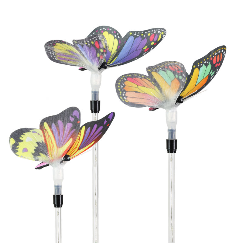 Ensemble de piquets de jardin 3 pièces 