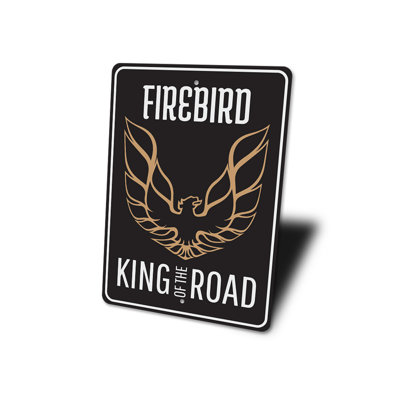 Plaque en aluminium Firebird