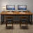 Walnut Rectangular Solid Wood Writing desk-1707639566