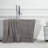 Hiyabel Zero Twist Cotton Solid Waffle Honeycomb Plush Soft Absorbent Medium Weight Bath Sheet-1106613281