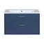Meuble-lavabo simple 30 po avec plateau en résine Liliya-1134000200