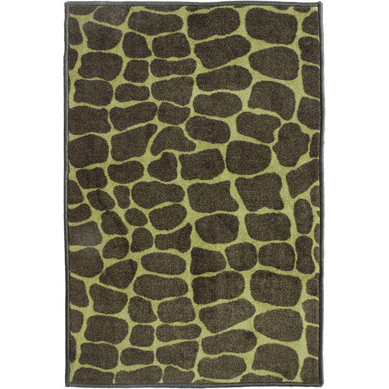 Ensemble de tapis touffetés en nylon Benone, Rectangle 1 pi 5 po x 2 pi 2 po