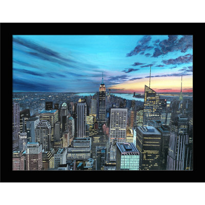 NYC Lights by Amy Valiante - Painting