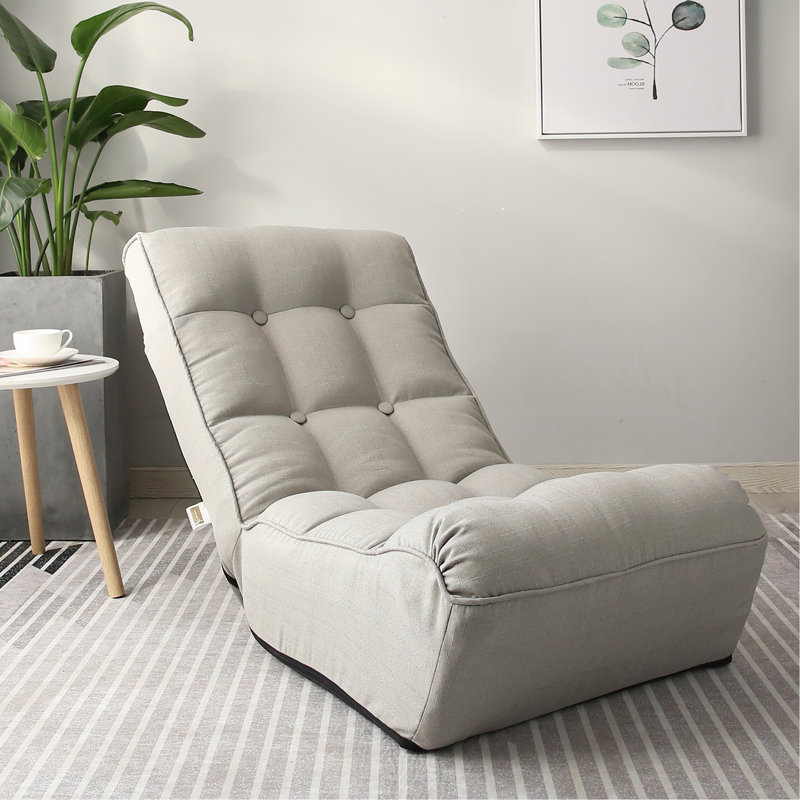 Single Sofa Reclining Chair Japanese Chair Lazy Sofa Tatami Balcony Reclining Chair Leisure Sofa Adjustable Chair