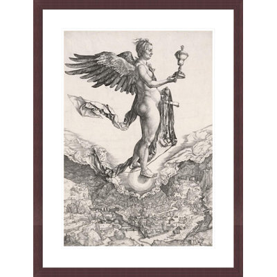 Nemesis by Albrecht Dürer -Framed Giclee Print