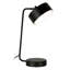 Lampe de bureau noire 18,5 po Wegner
