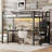 Versatile Metal Loft Bed With Multiple Functionalities For All Ages