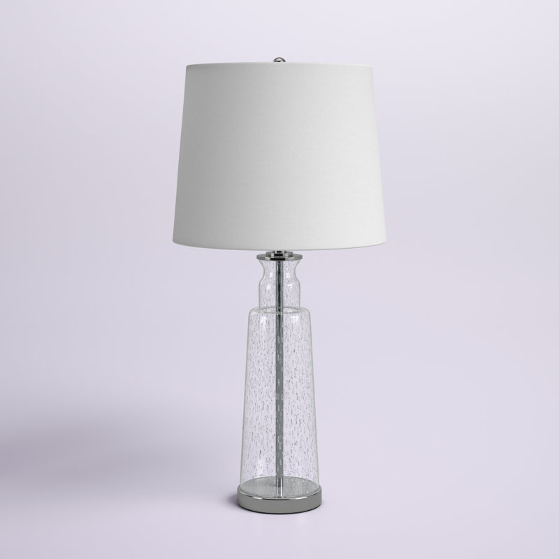 Lampe de table transparente 33 po Banebrudge
