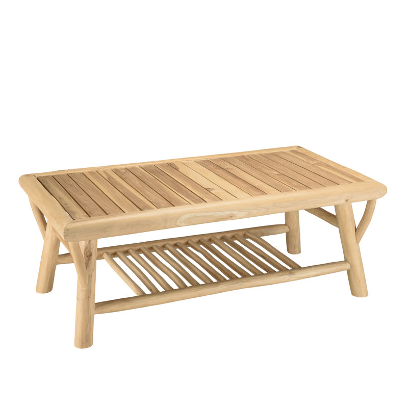 Cafferkey Solid Wood Four Leg Coffee Table