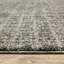 Tapis gris / beige à carreaux-105784209