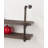 Wakefield Wall Shelf twin pack with pipe design brackets