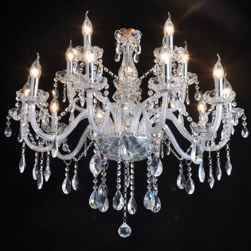 Andish Crystal Chandelier, 110cm H x 120cm W x 60cm D