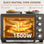 HOMCOM Toaster Oven