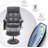 Recliner with Ottoman, Reclining Chair with Massage, Chenille Fabric Swivel Recliner Chairs-1450713734
