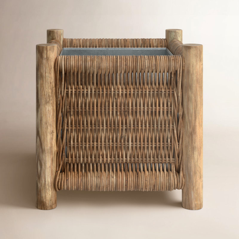 Cathay Handmade Planter, 19.75" H x 19.75" W x 19.75" D