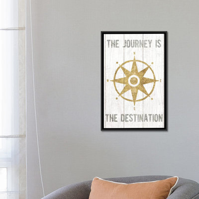 « beachscape series : compass iii », reproduction d’impression sur toile