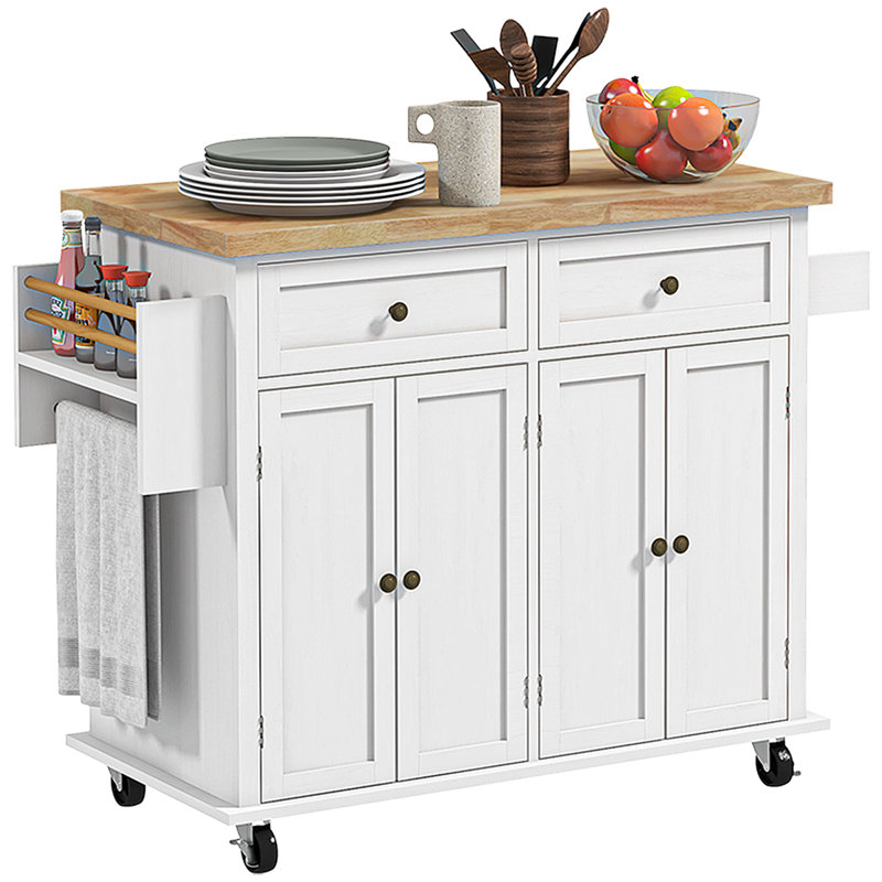 Altieri Wood Kitchen Island