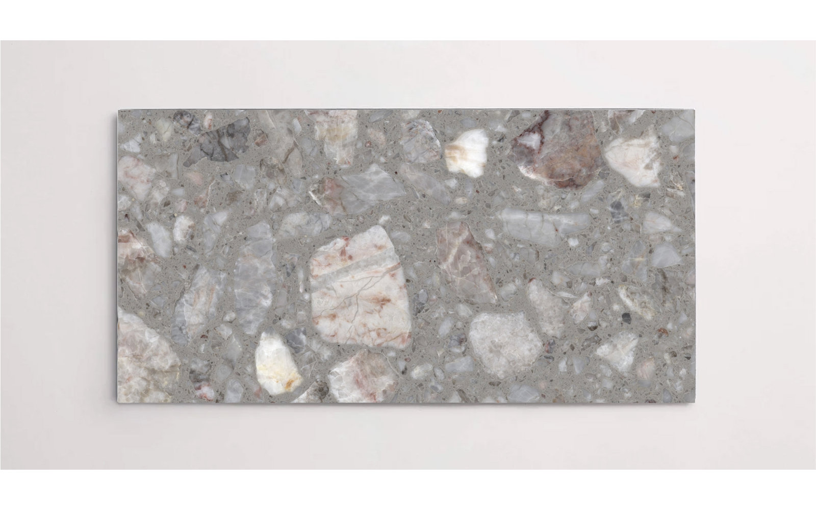 Agglo 24" x 24" Honed Tile, Fior Bosco
