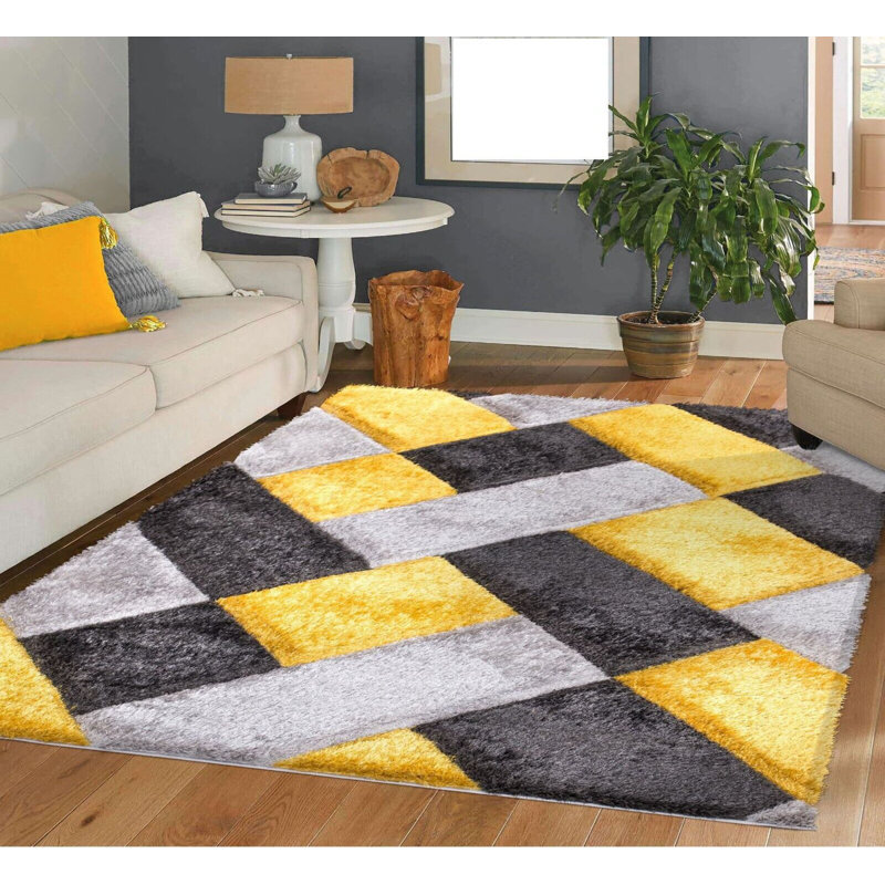 Geometric Area Rug, Rectangle 200 x 290cm