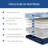 EGOHOME Tenzura 12" Medium Hybrid Mattress in a Box-Copper Infused & Edge Support-1939235131-1942363821