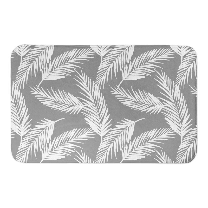 Conley Non-Slip Bath Mat, Gray