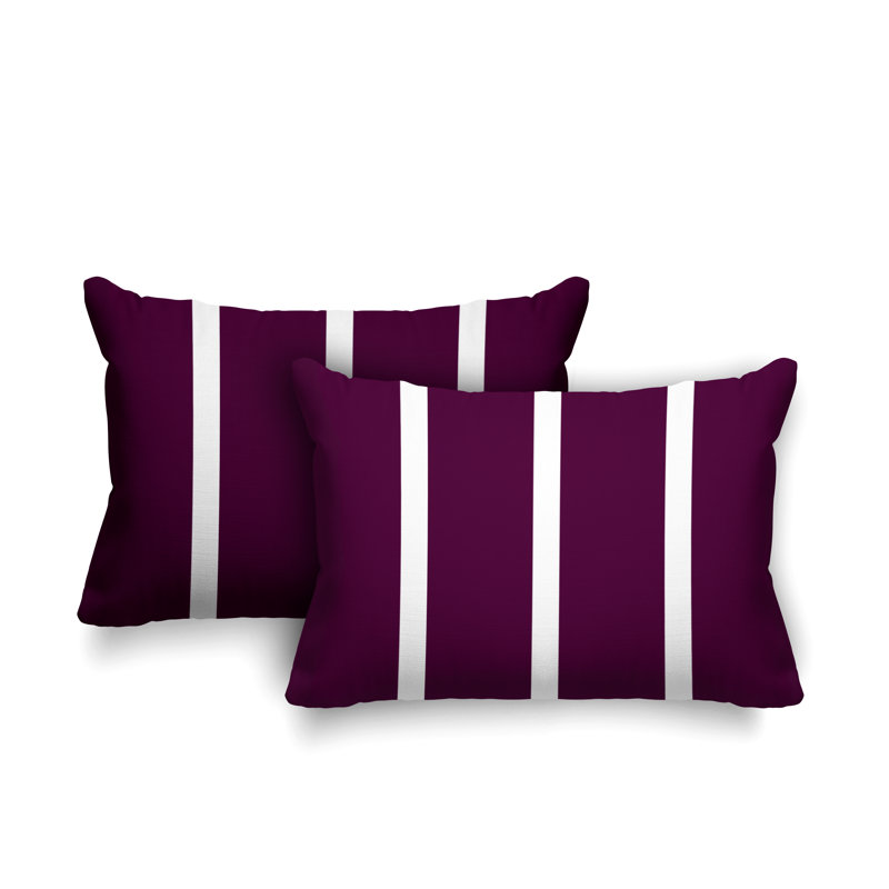 Coussin intérieur / extérieur Tripo, Mauve