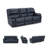 Olara Upholstered 88'' Power Reclining Sofa