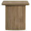 Ensemble de 2 tables basses en bois brun clair Adina-1961747706