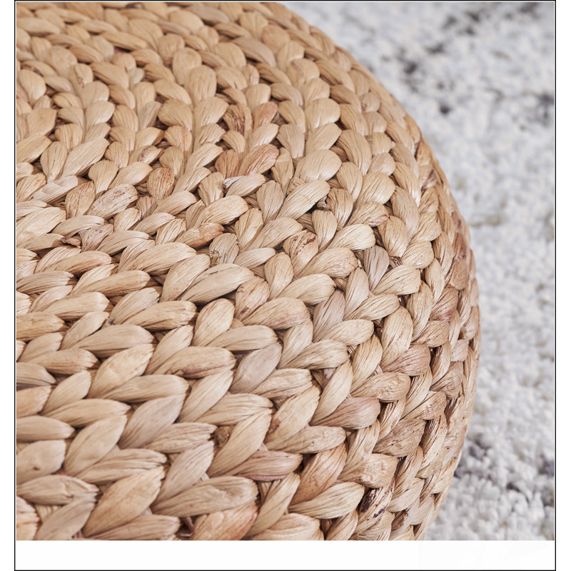Coussin de sol en tatami à motif jacinthe d'eau Ludmila