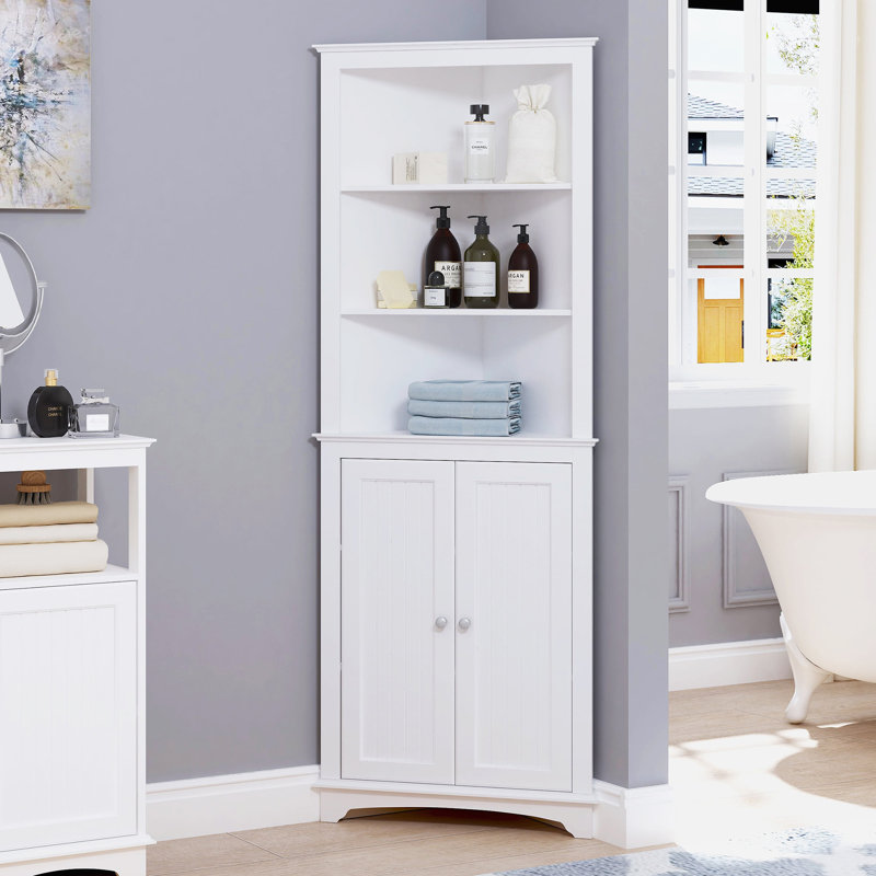 Jola Bathroom Cabinet, White